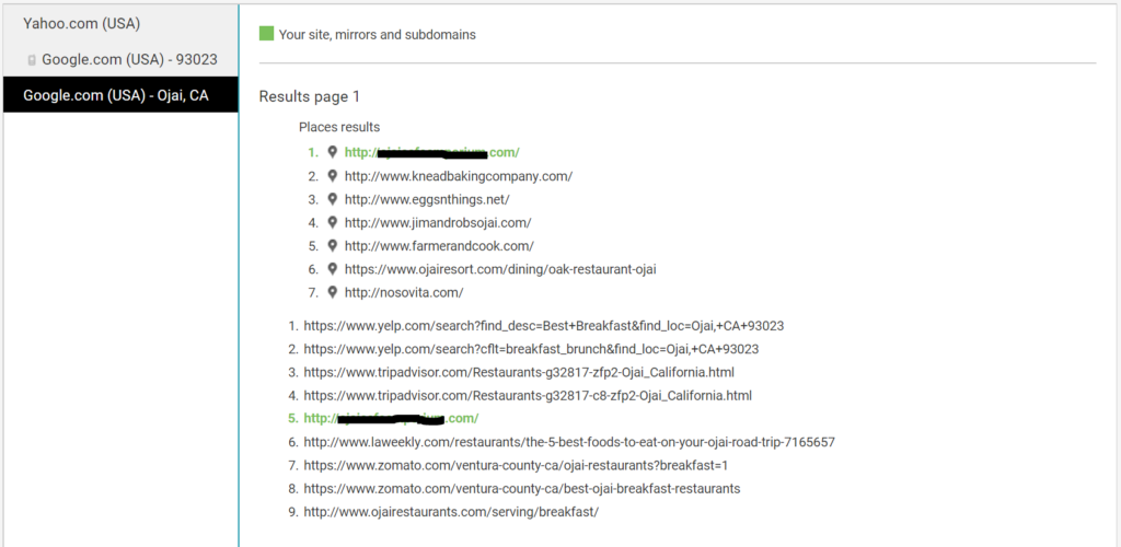 social rank tracking example